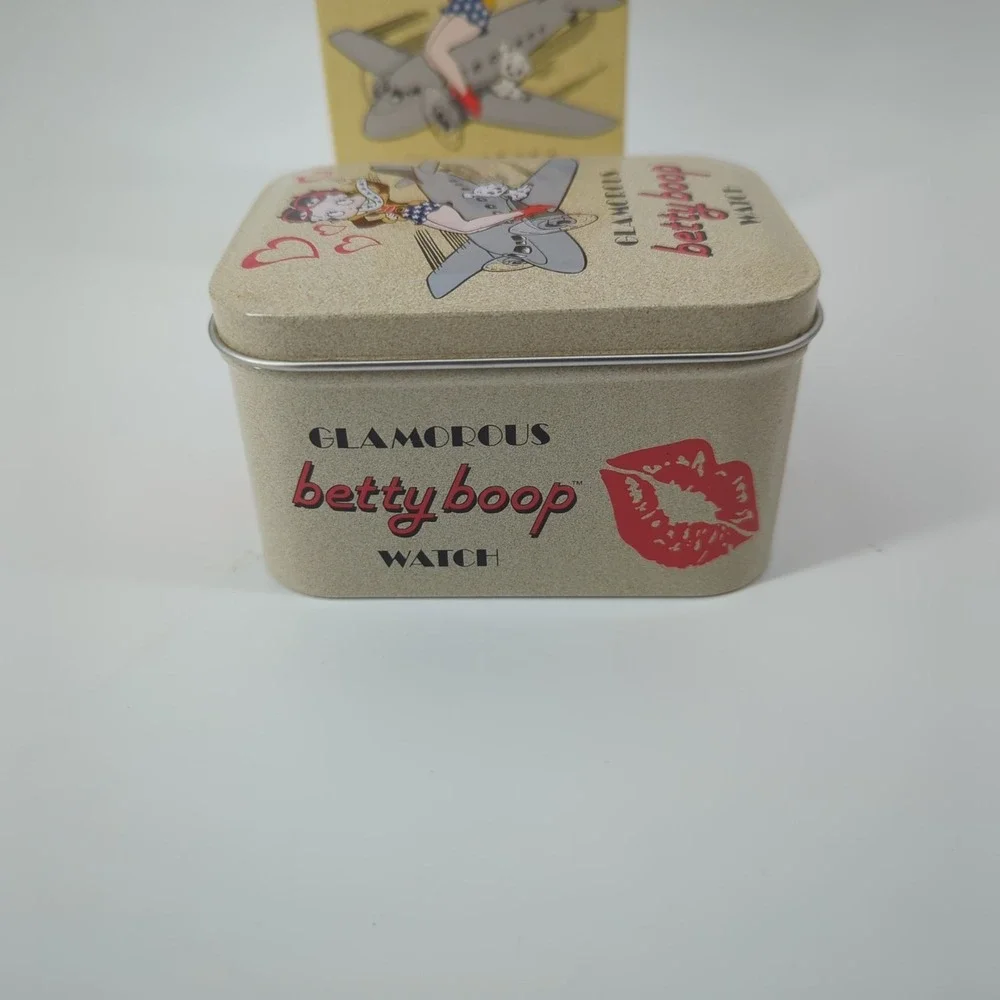Glamorous Betty Boop Watch‎ Patriotic New In Box Watch Vintage Very Rare!